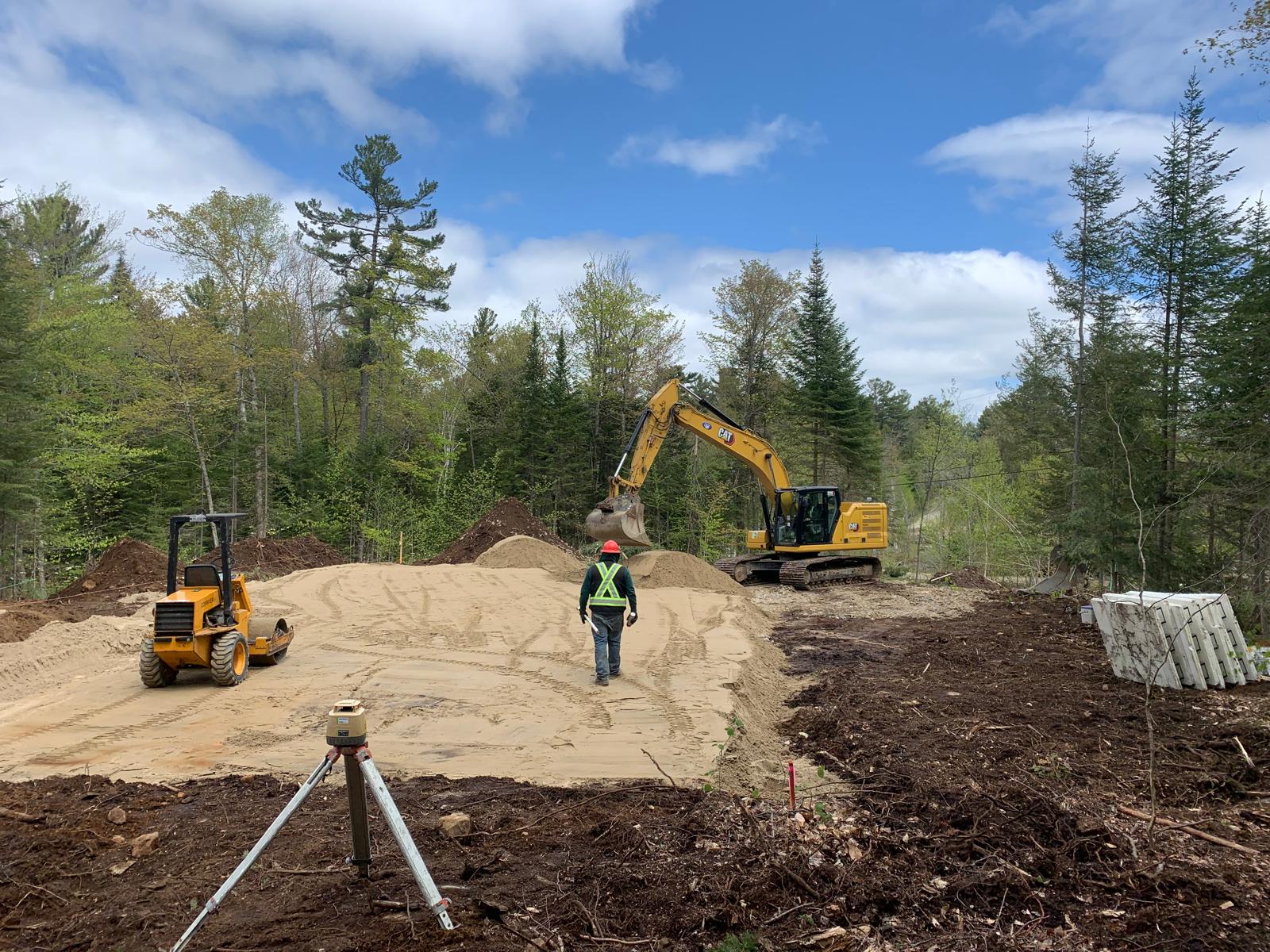 Travaux d'excavation professionnels