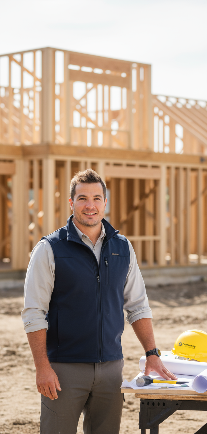 Guillaume Raymond, fondateur de G.R. Qualité Construction