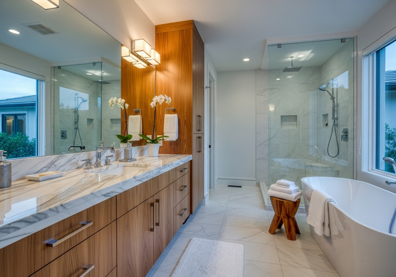 Salle de bain de luxe